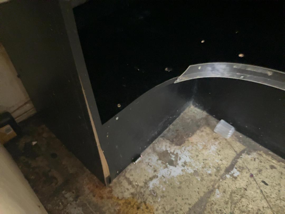 Photo '3' of Black Corner shelf unit