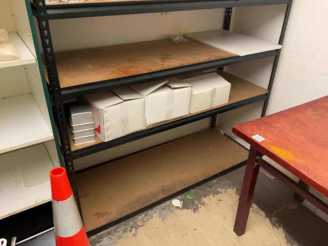 Photo '2' of Tall Black Shelving Unit