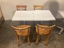 Thumbnail '1' of 2 Tables & 4 Chairs