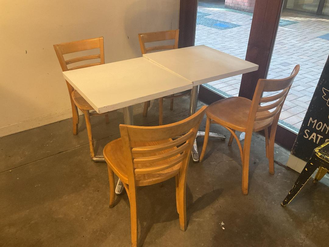 Photo '2' of 2 Tables & 4 Chairs Chairs