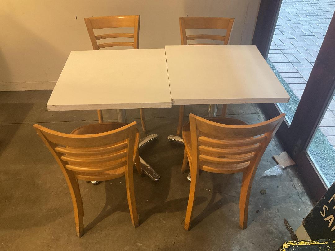 Photo '4' of 2 Tables & 4 Chairs Chairs