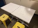 Thumbnail '5' of 2 x Square Tables & 4 stools