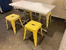 Thumbnail '4' of 2 x Square Tables & 4 stools