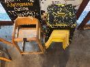 Thumbnail '2' of 5 x stools & 1 x highchair