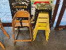 Thumbnail '1' of 5 x stools & 1 x highchair