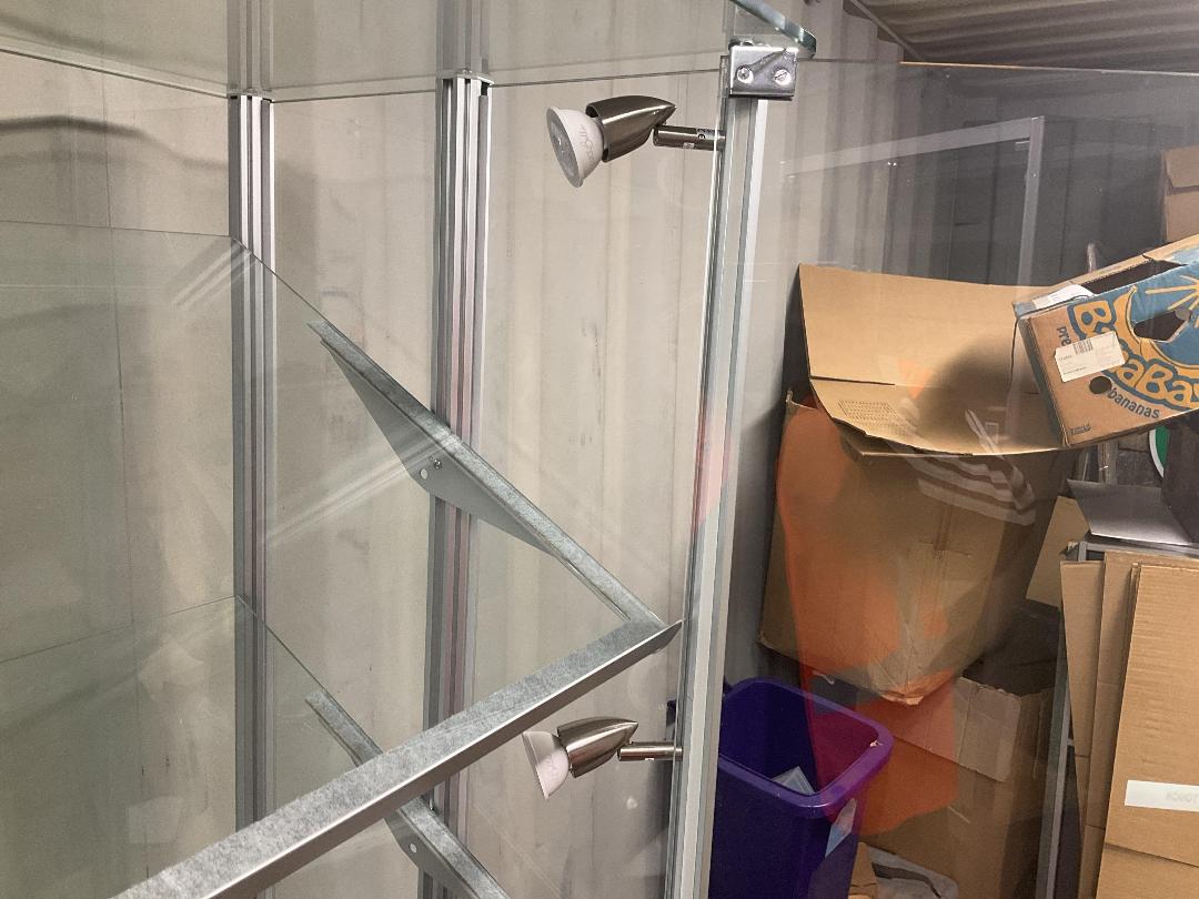 Photo '6' of Angled Shelf Glass Display Cabinet Photo '6' of Angled Shelf Glass Display Cabinet