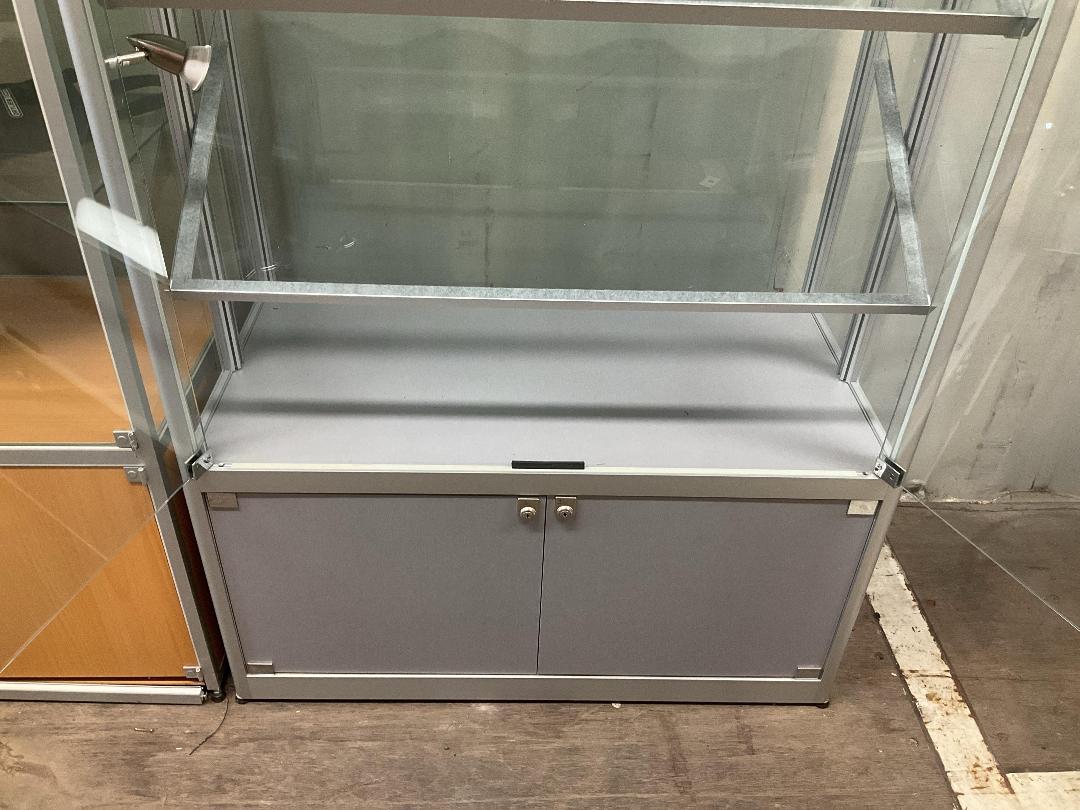 Photo '8' of Angled Shelf Glass Display Cabinet Photo '8' of Angled Shelf Glass Display Cabinet