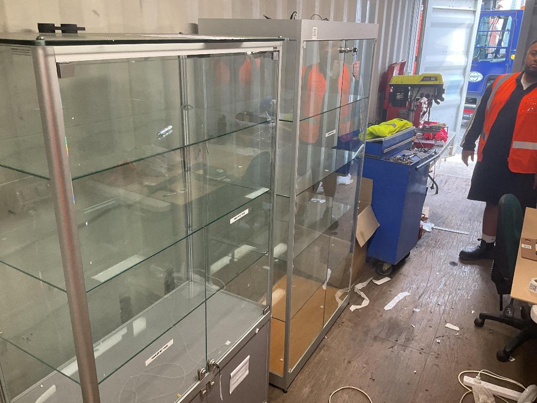 Photo '2' of 5 Tier Glass Display Cabinet Photo '2' of 5 Tier Glass Display Cabinet