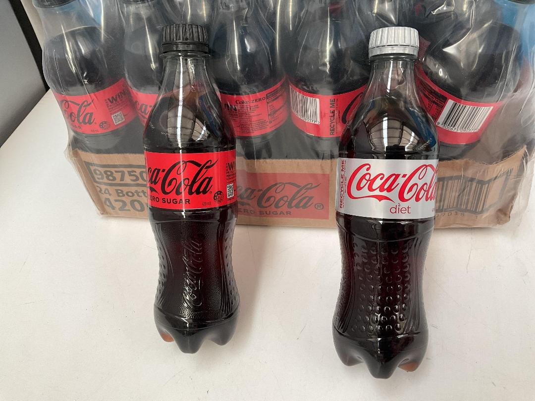 Photo '3' of 420mL Coca Cola Zero Sugars and Coca Cola Diets Photo '3' of 420mL Coca Cola Zero Sugars and Coca Cola Diets