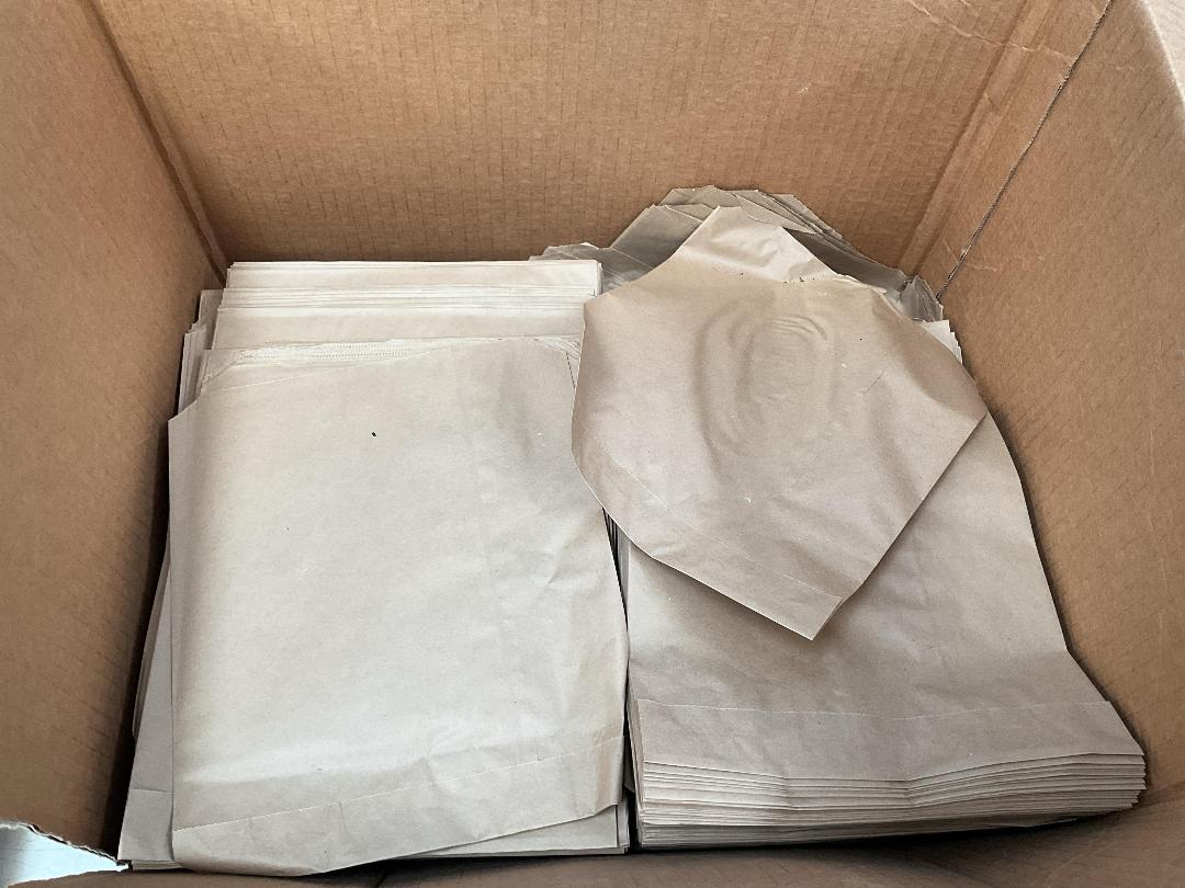 Photo '4' of Brown Paper-Like Bags, Serviettes, Plastic-Like Forks, Coffee Cups Etc