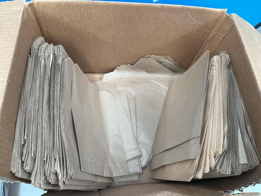 Photo '7' of Brown Paper-Like Bags, Serviettes, Plastic-Like Forks, Coffee Cups Etc