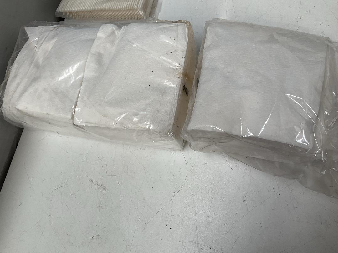 Photo '8' of Brown Paper-Like Bags, Serviettes, Plastic-Like Forks, Coffee Cups Etc