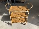 Thumbnail '1' of Gold Coloured/Brown Coloured Service Cart/Trolley