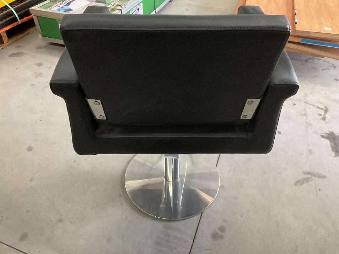 Photo '11' of Hairdressing / Barbering Black Salon Chair