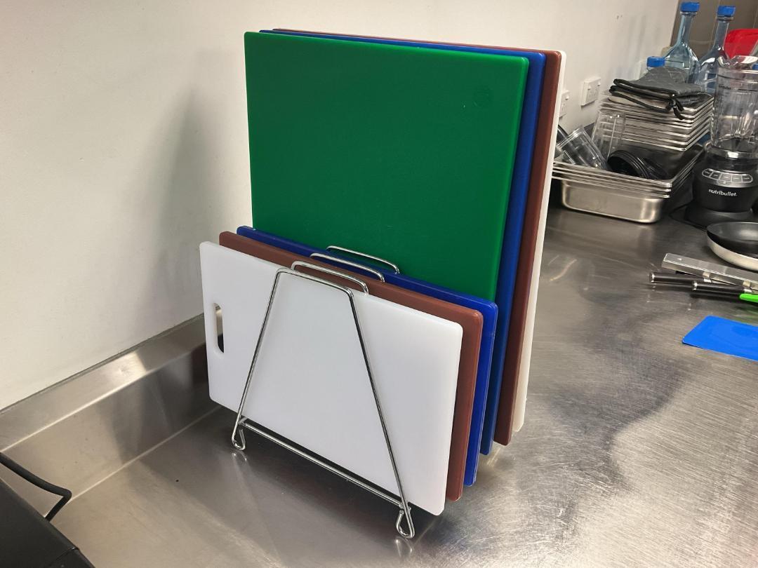 Photo '4' of Board Stand & 7 x Chopping Boards Photo '4' of Board Stand & 7 x Chopping Boards