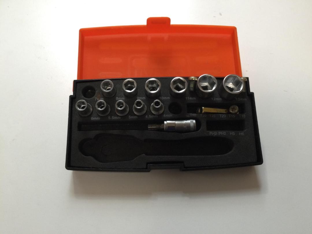 Photo '3' of Bahco Socket Set *MISSING PCS* Photo '3' of Bahco Socket Set *MISSING PCS*