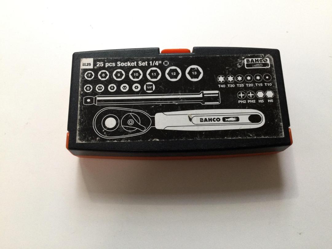 Photo '2' of Bahco Socket Set *MISSING PCS* Photo '2' of Bahco Socket Set *MISSING PCS*