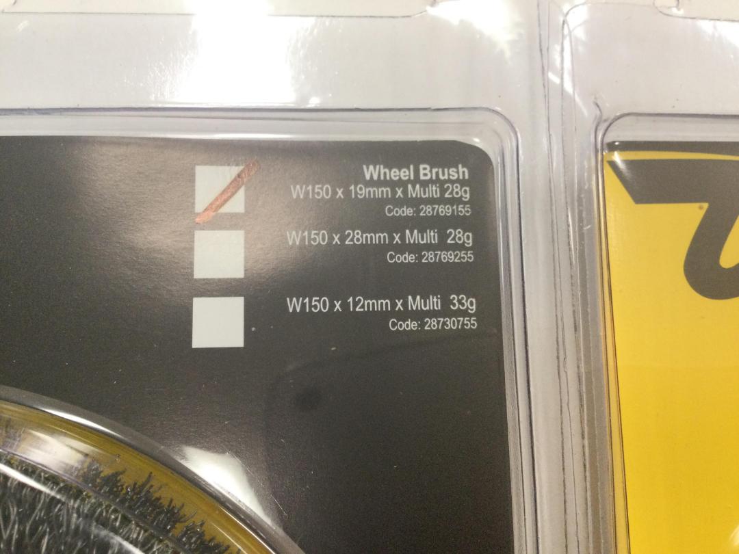 Photo '3' of Dixbro Wheel Brush x 2 Photo '3' of Dixbro Wheel Brush x 2