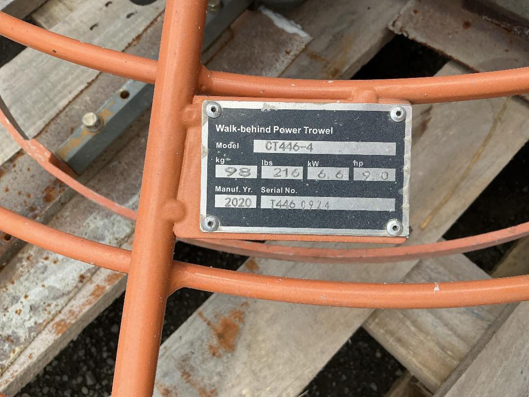 Photo '7' of Raptor Power Trowel Model CT446-4