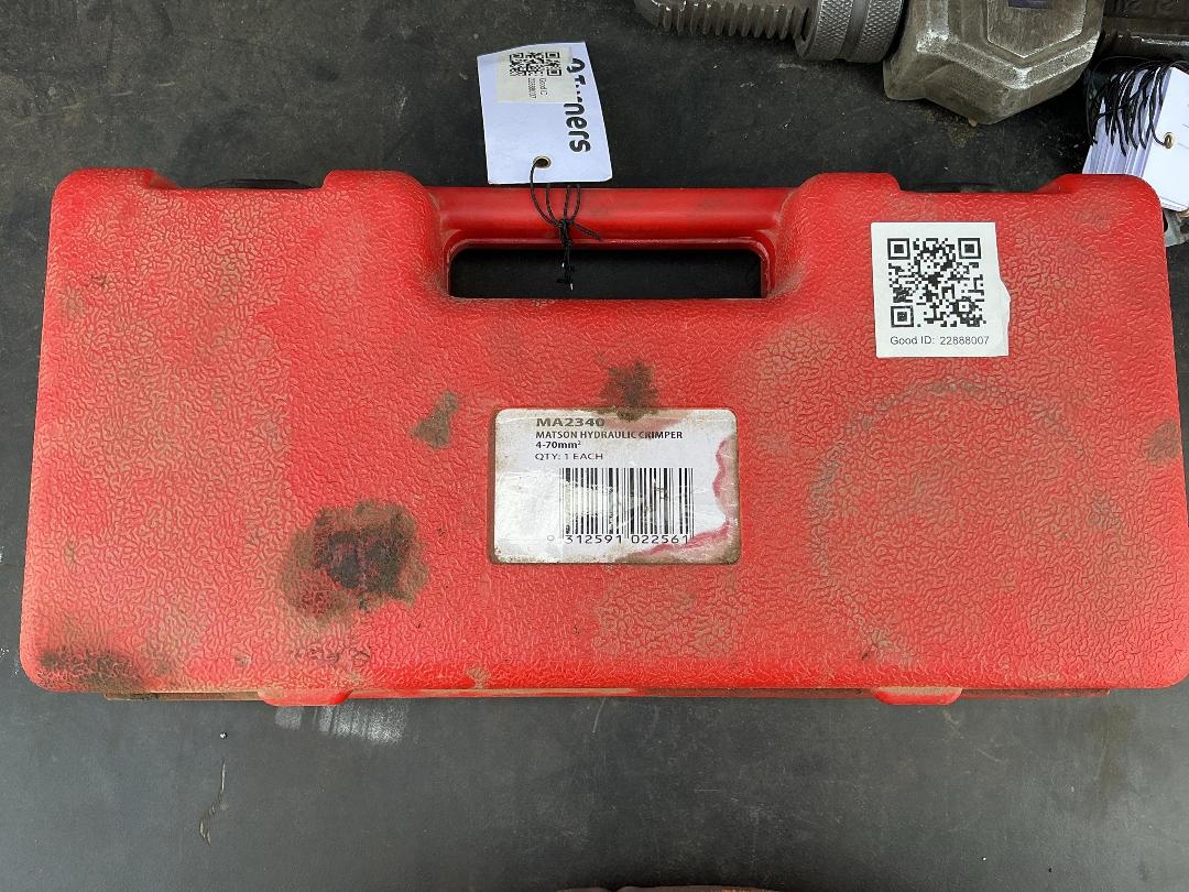 Photo '4' of Matson MA2340 Hydraulic Crimper