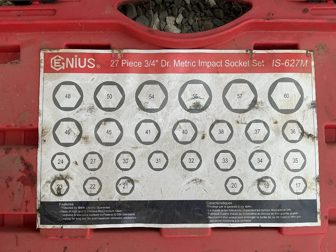 Photo '2' of Enius Socket Set