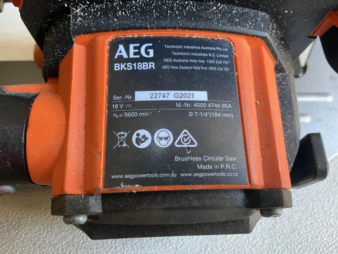 Photo '5' of AEG Skill Saw
