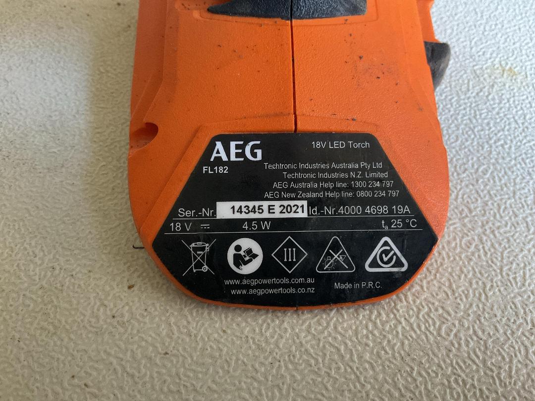 Photo '5' of AEG LED Torch