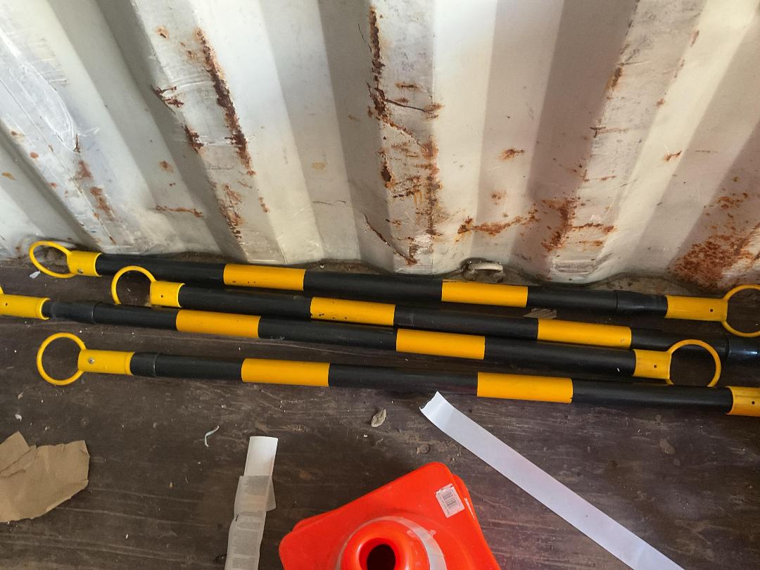Photo '4' of Traffic Cones x3 & Barrier x4