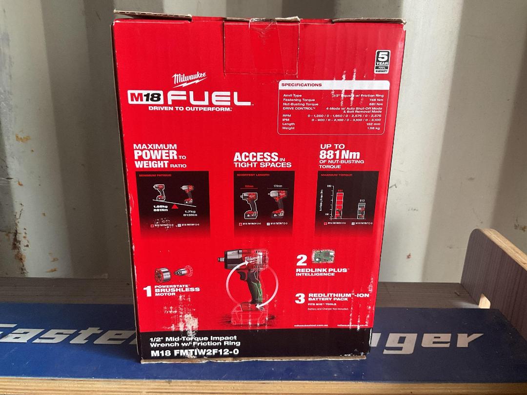 Photo '3' of Milwaukee Impact Wrench Photo '3' of Milwaukee Impact Wrench