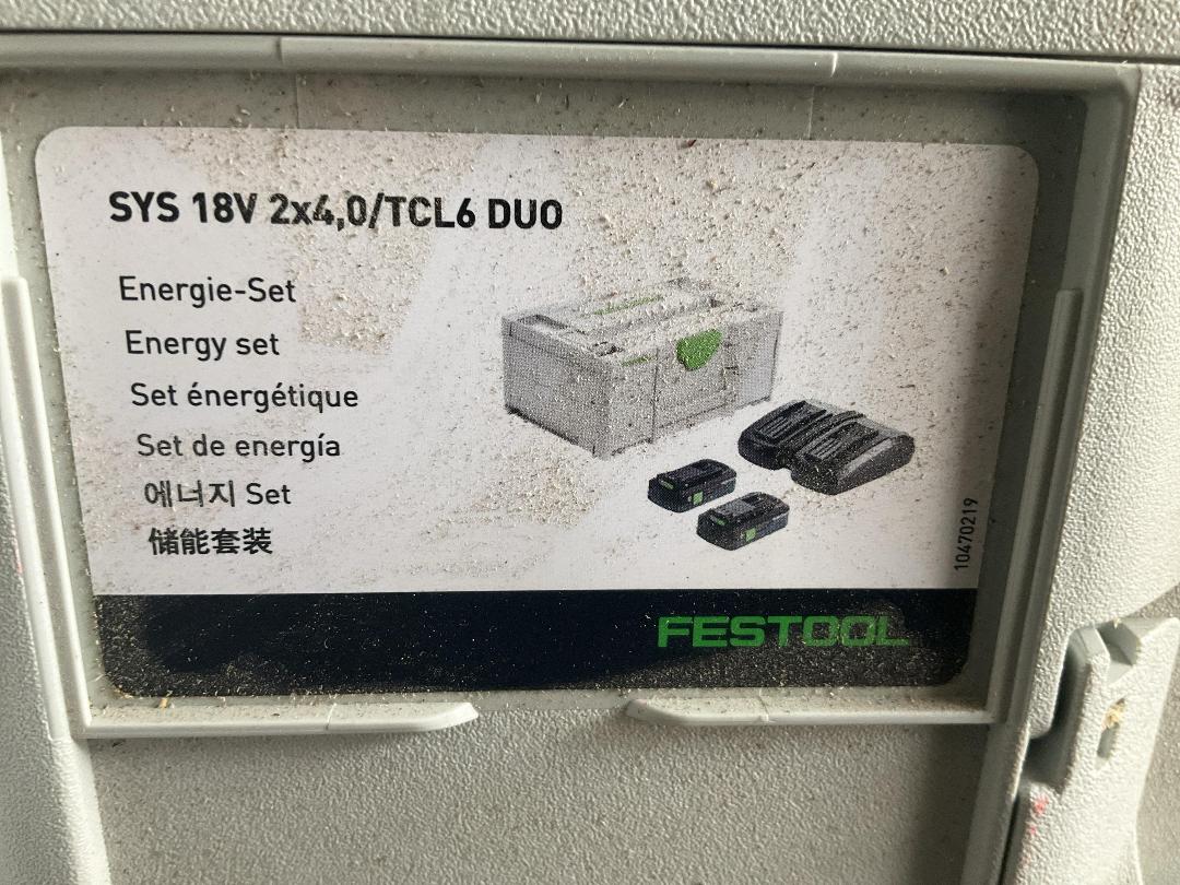 Photo '5' of Festool Batteries & Charger