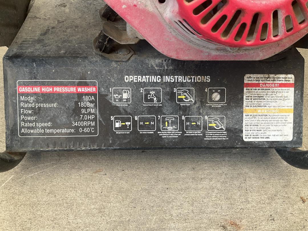 Photo '5' of High Pressure Washer Photo '5' of High Pressure Washer