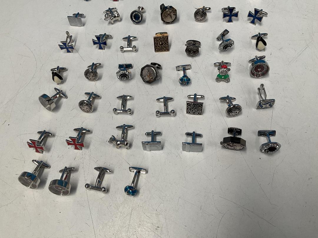 Photo '4' of 81x Assorted Cufflinks - *NEW*