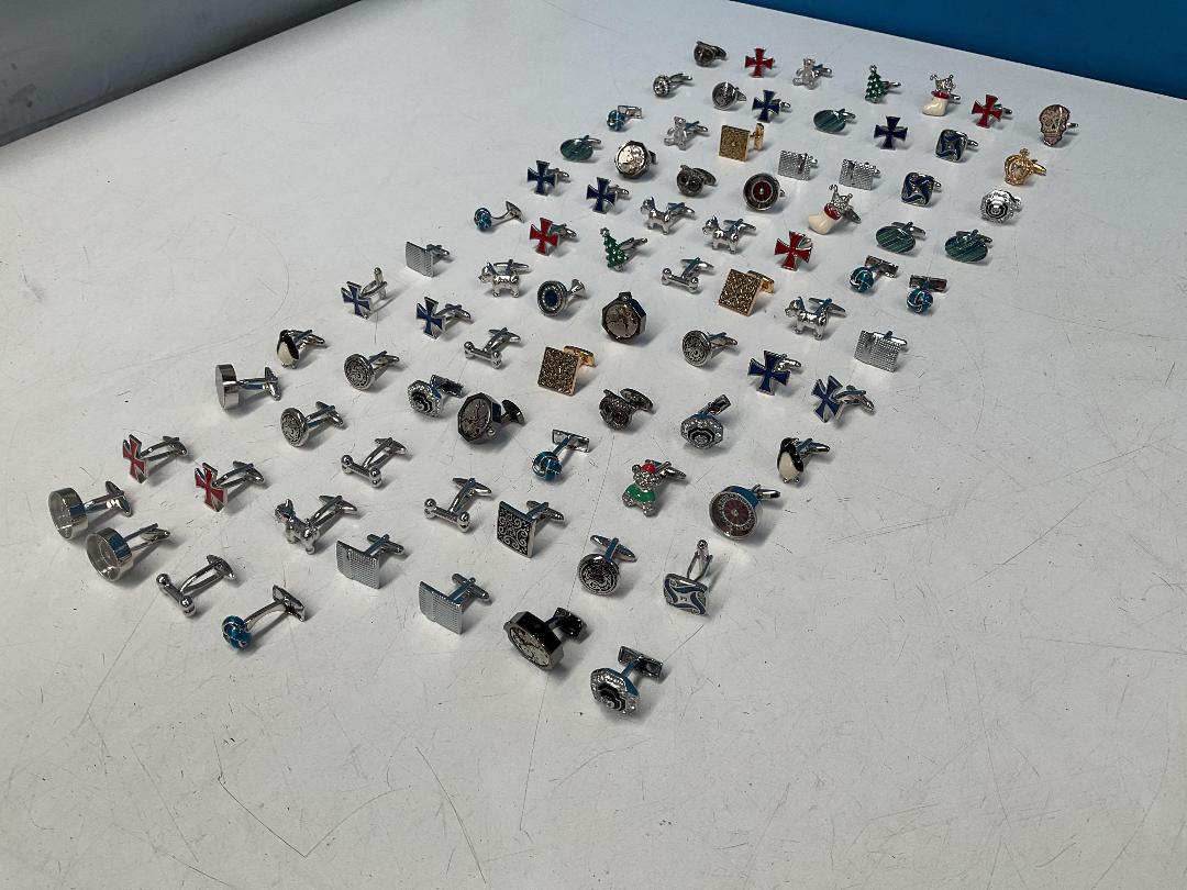 Photo '6' of 81x Assorted Cufflinks - *NEW*