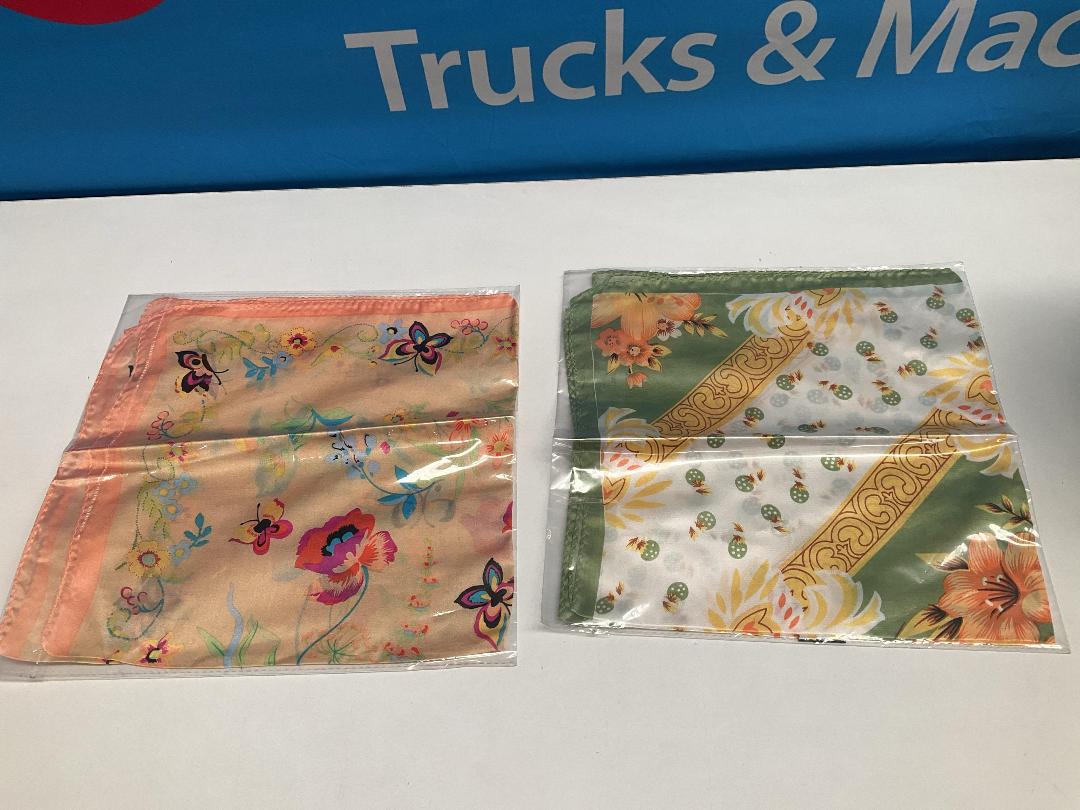 Photo '3' of 100% Silk 50cm Scarf (3pce) *NEW* Photo '3' of 100% Silk 50cm Scarf (3pce) *NEW*