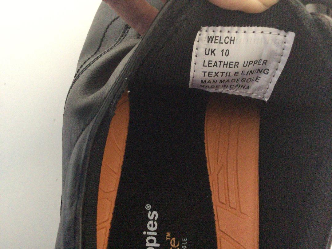 Photo '6' of Men's Hush Puppy Leather Shoes - Size 10