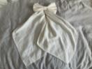 Thumbnail '2' of White fabric bow hair accessories