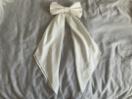 Thumbnail '1' of White fabric bow hair accessories