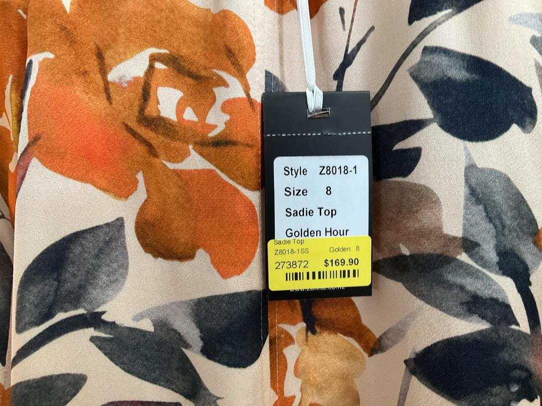 Photo '3' of Zafina - Sadie Top Golden Hour - Size 8 - RRP $169.90 Photo '3' of Zafina - Sadie Top Golden Hour - Size 8 - RRP $169.90