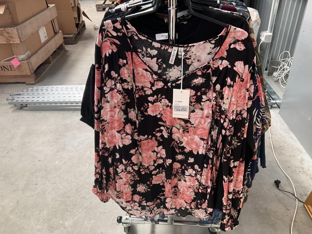 Photo '4' of Blackstone - Tie Neck Top Black - Size 10 - RRP $159.90 Photo '4' of Blackstone - Tie Neck Top Black - Size 10 - RRP $159.90