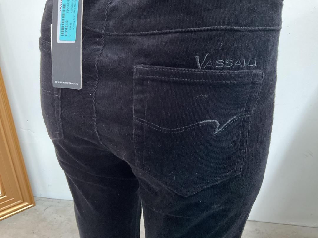 Photo '3' of Vassalli - Slim Cord Pull On Black - Size 18 - RRP $139.90 Photo '3' of Vassalli - Slim Cord Pull On Black - Size 18 - RRP $139.90