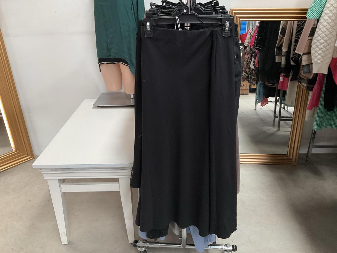 Photo '2' of Blackstone - Bias Cut Skirt Black - Size 18 - RRP $179.90 Photo '2' of Blackstone - Bias Cut Skirt Black - Size 18 - RRP $179.90