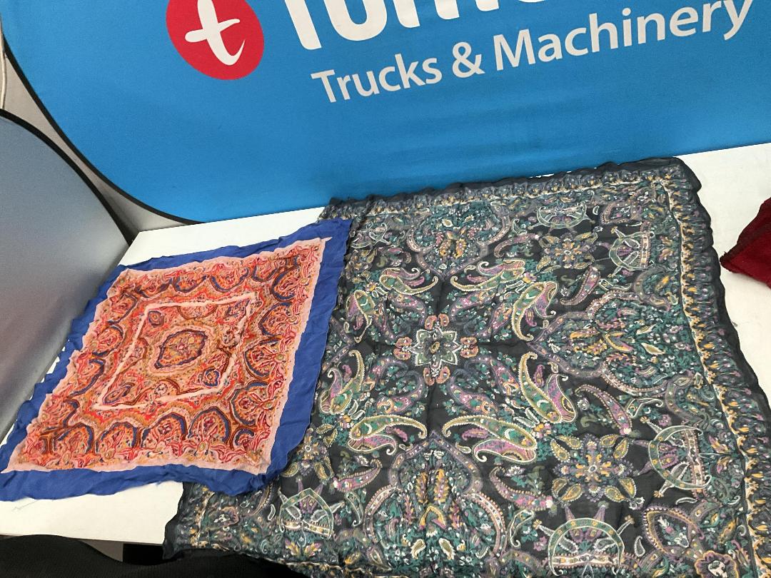 Photo '7' of Various Coloured/Patterned Women’s Scarves Etc