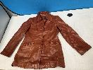 Thumbnail '1' of Brown Coloured Real Leather Jacket - Women’s - Size Small