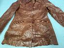 Thumbnail '6' of Brown Coloured Real Leather Jacket - Women’s - Size Small
