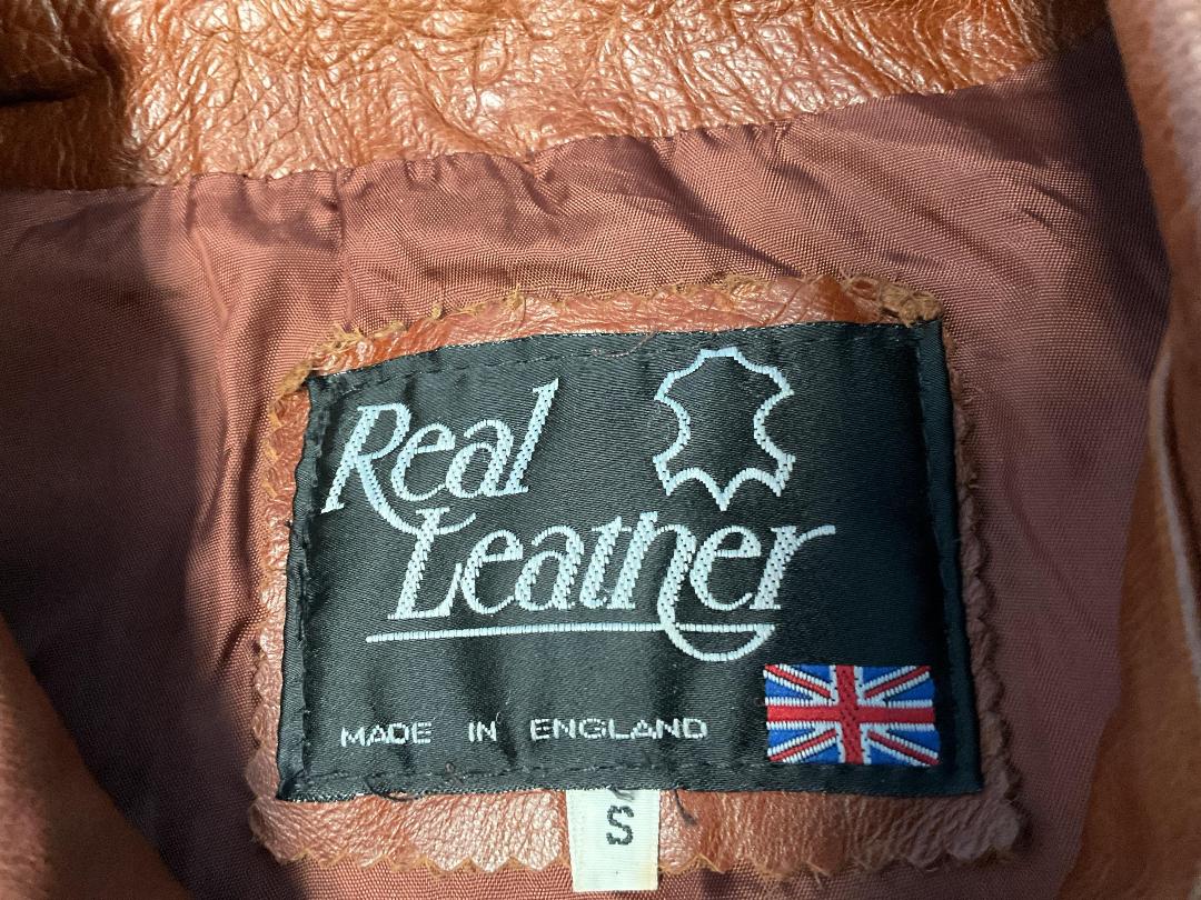 Photo '2' of Brown Coloured Real Leather Jacket - Women’s - Size Small