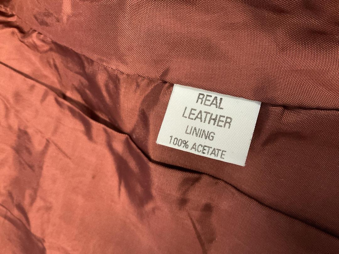 Photo '8' of Brown Coloured Real Leather Jacket - Women’s - Size Small