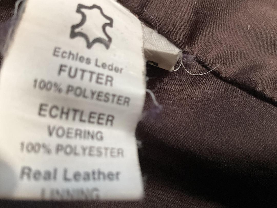 Photo '12' of Brown Coloured Genuine Leather Jacket - Women’s - Small