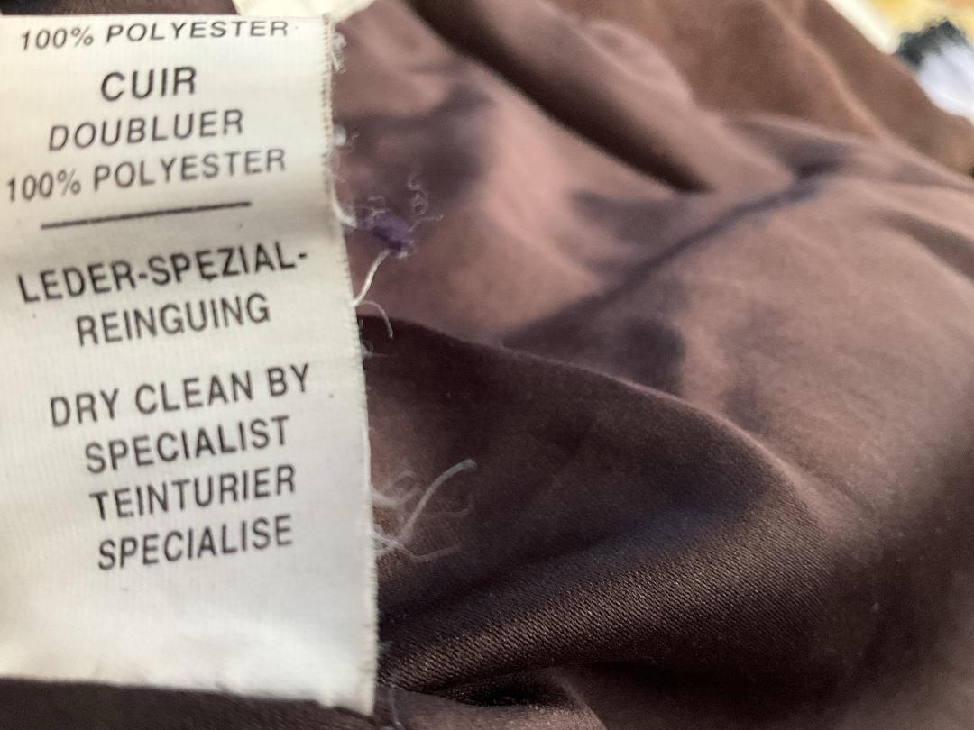 Photo '13' of Brown Coloured Genuine Leather Jacket - Women’s - Small