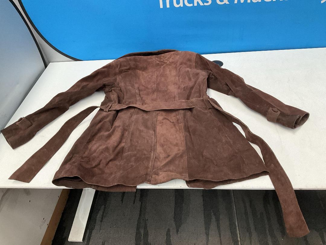 Photo '14' of Brown Coloured Genuine Leather Jacket - Women’s - Small
