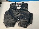 Thumbnail '4' of Black Coloured Pig Leather Waistcoat - Women’s - Size Small